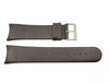 Genuine Skagen Dark Brown Genuine Leather 24mm Watch Strap - PINS image