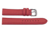 Hadley Roma Genuine Lorica Red Self-Lined Heavy Padded Watch Band