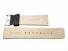 Genuine Skagen Black Leather 24mm Watch Strap - Screws image