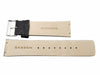 Genuine Skagen Black Leather 25mm Watch Strap - Screws image