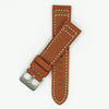 Saddle Tan Leather Watch Strap image