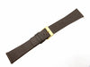 Genuine Skagen 858XLGLD Dark Brown Leather 22mm Watch Strap image