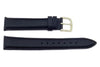 Hadley Roma Genuine Black Pig Skin Leather Watch Strap