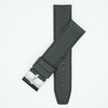 Horween Distressed Black Leather Watch Strap image