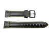 Wenger 21mm Black Watch Strap with Yellow Stitching image