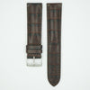Florence Brown Alligator Grain Leather Watch Band image