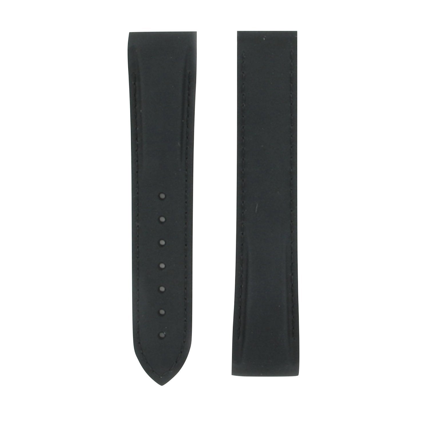 Omega 20mm Planet Ocean Black Rubber Strap – Total Watch Repair