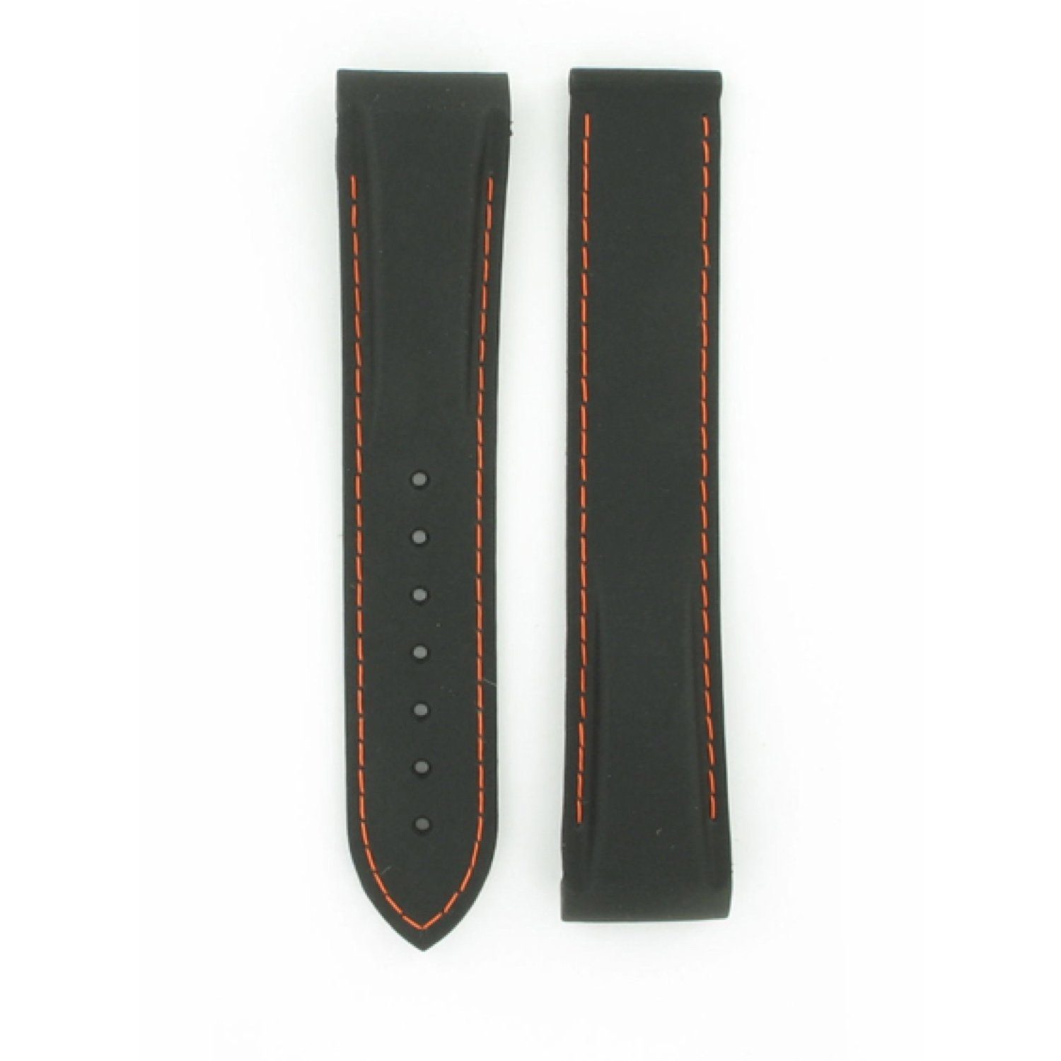 Omega 20mm Planet Ocean Black Rubber Strap 98000377 – Total Watch