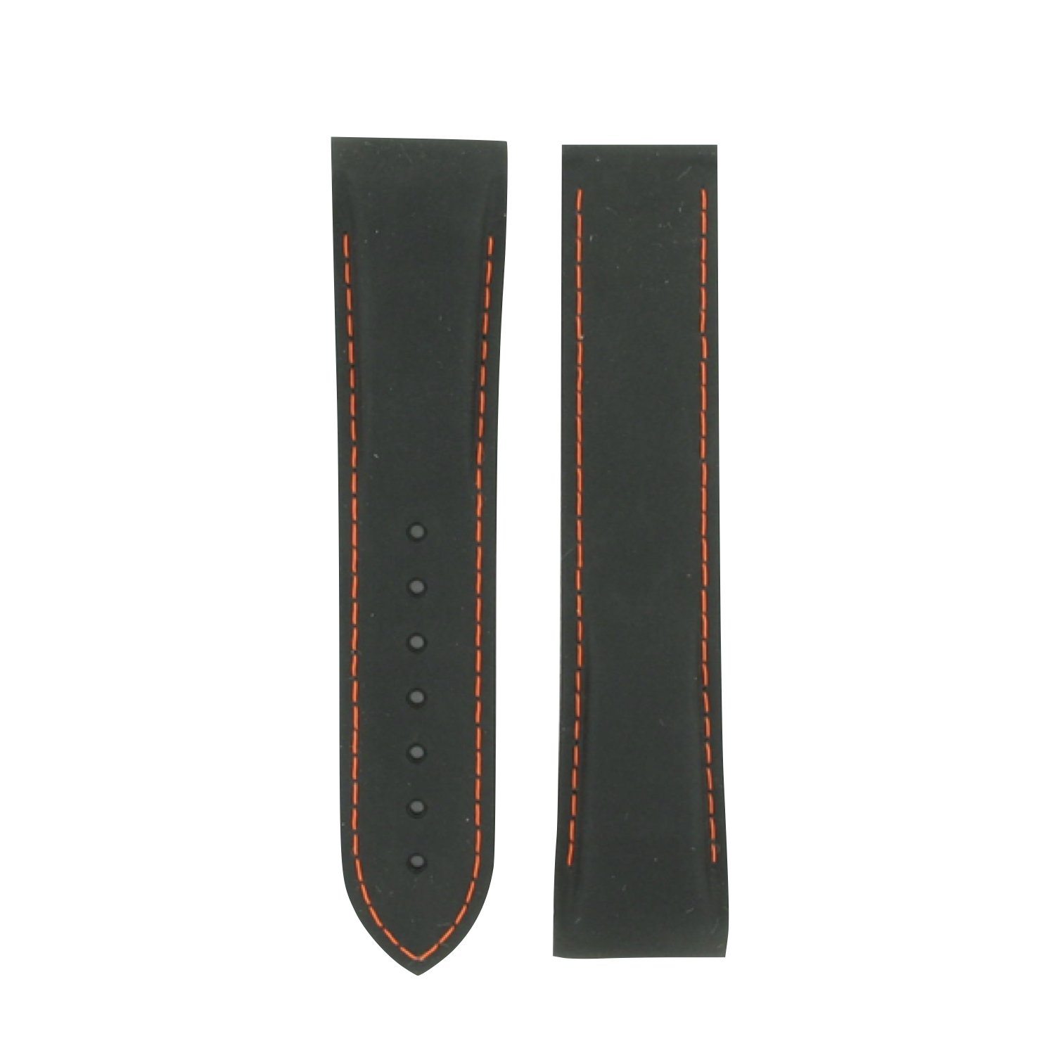 Omega 22mm Planet Ocean Black Rubber Strap 98000382 – Total Watch