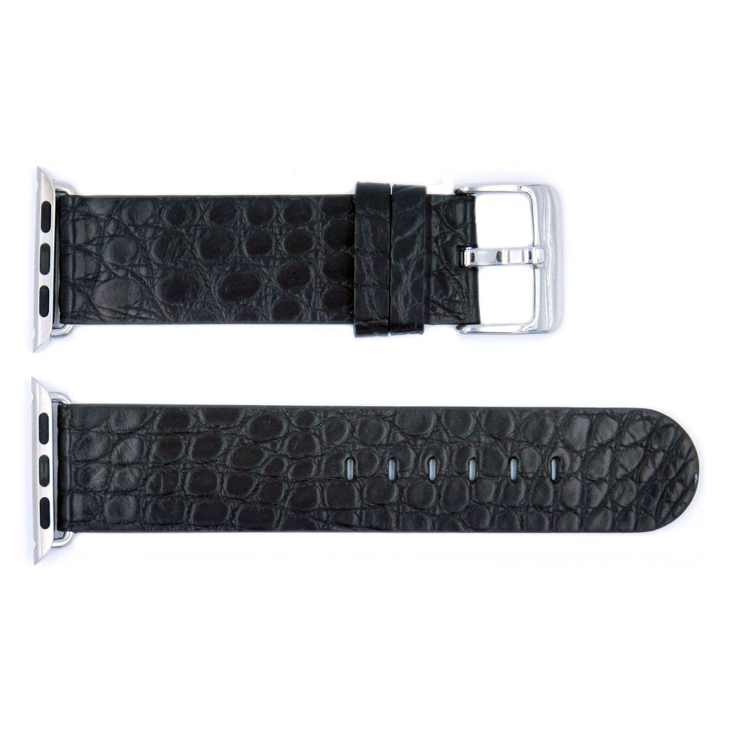 Genuine alligator hotsell apple watch band