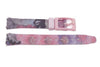 Soft PVC Swatch Style Floral Design Watch Band image