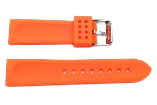 Genuine Silicone Heavy Duty 22mm B-RB104 Watch Band image