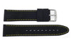 Silicone Stitched Textured B-RB108 Watch Band image
