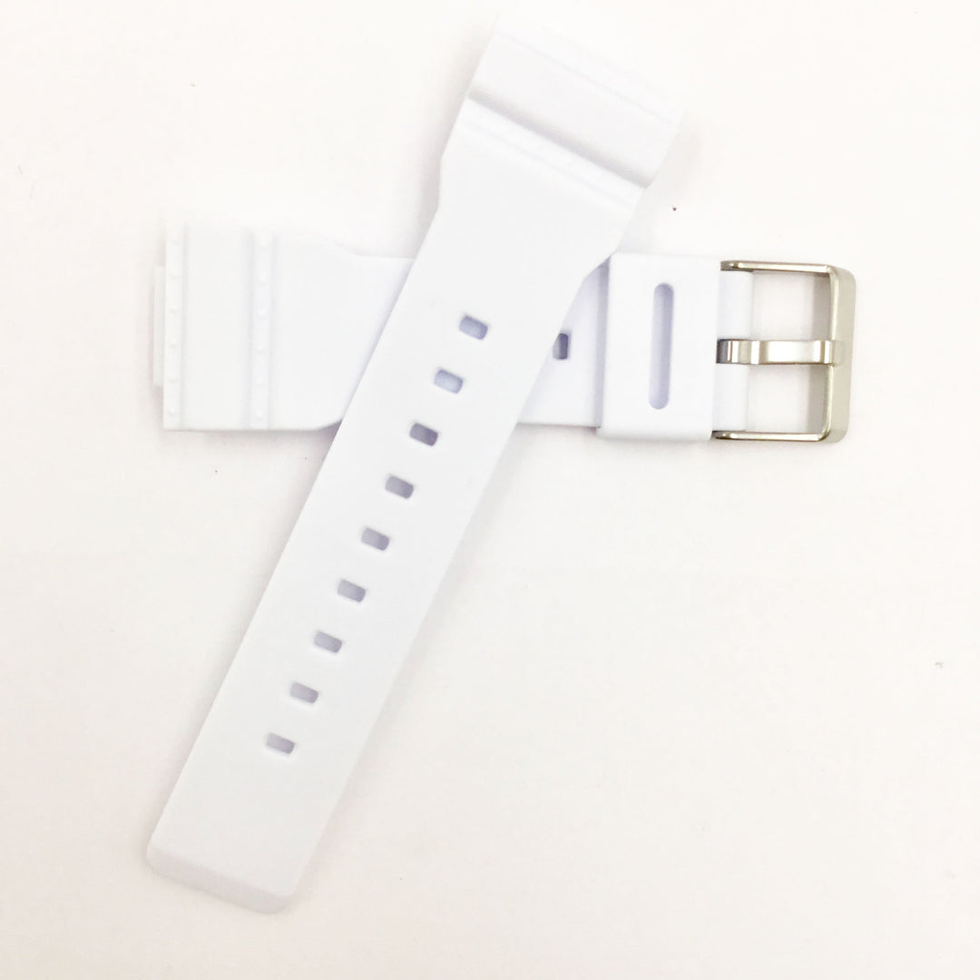 Bandenba CA-5949 White Rubber Watch Strap image