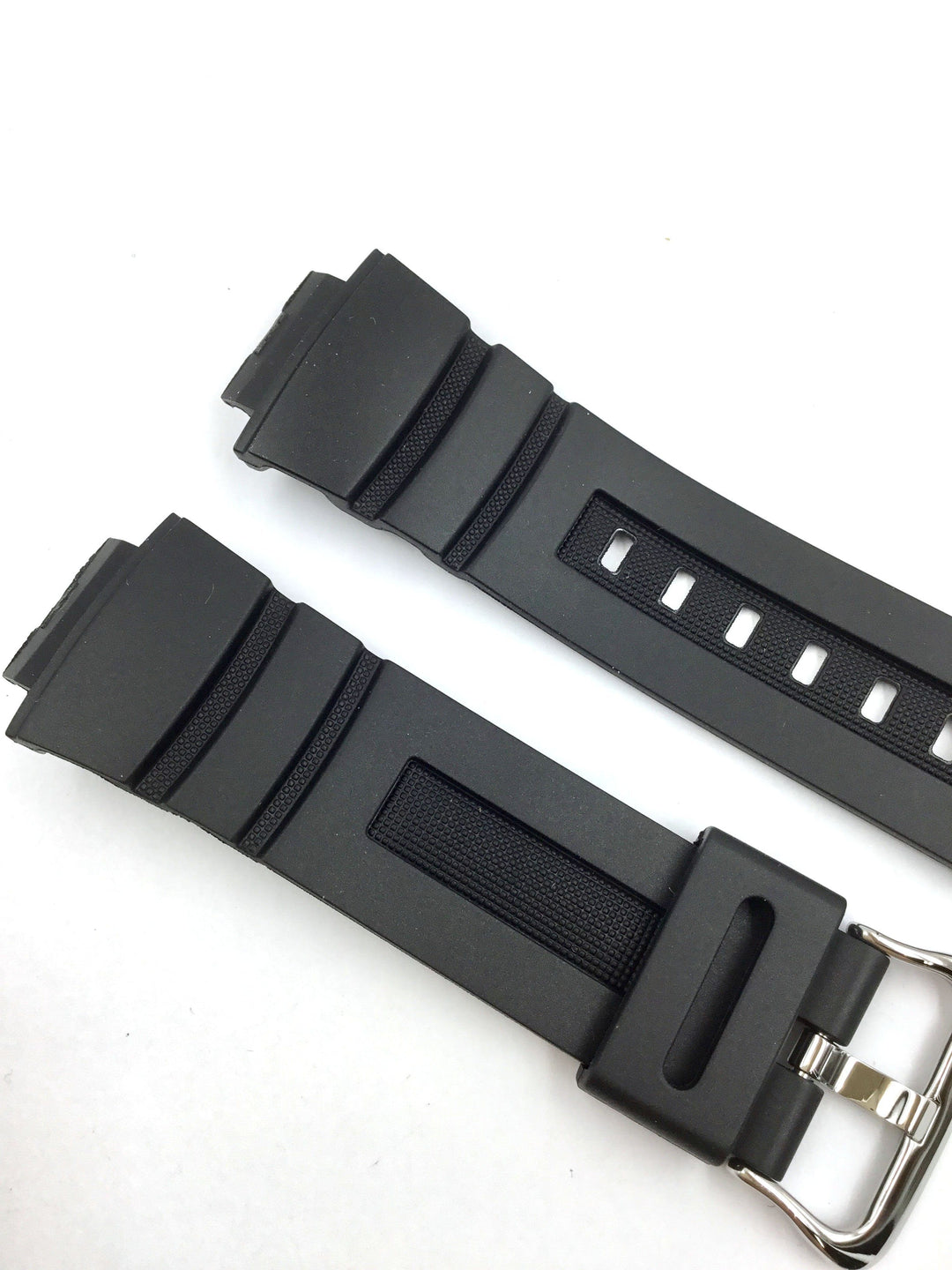 Bandenba CA6061 Black Rubber Watch Strap image
