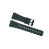 Genuine Casio PVC Material Black Watch Strap
