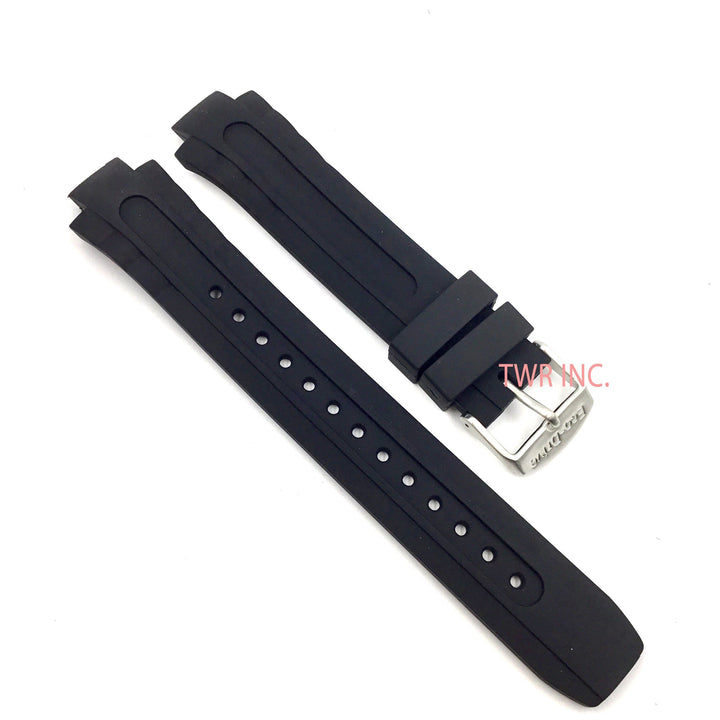 Citizen 59-S51869 Black Rubber Eco-Drive 23/14mm Watch Band image