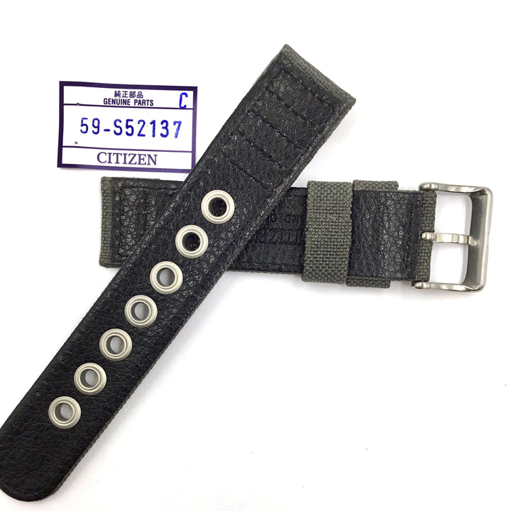 Citizen 59-S52137 Khaki Textile Watch Strap image