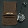 Soft Brown Leather Watch Pouch image