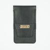Sleek Black Leather Watch Pouch image
