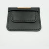 Sleek Black Leather Watch Pouch image