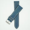 Bomber Blue Faded Leather Watch Band image