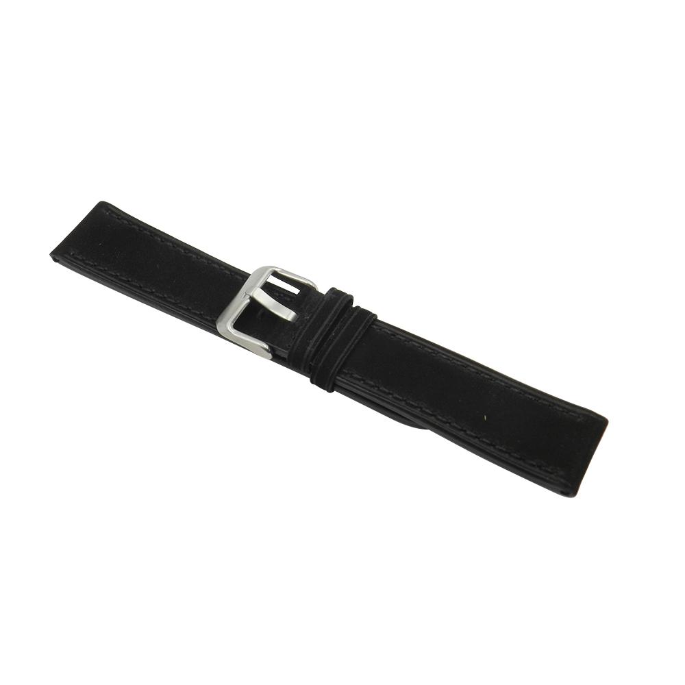 Dakota Black Soft Leather Strap | Total Watch Repair - DTTO-104BLKS