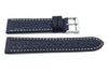 Genuine Leather Textured Roller Buckle Watch Band image