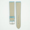 Vintage Turquoise Padded Leather With Ecru Stitch image