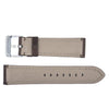 Euro Collection Genuine Italian Brown Waterproof Leather Watch Strap image