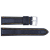 Euro Collection Padded Waterproof Sport Leather Watch Strap image