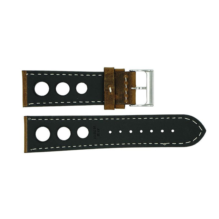 Rally Crazy Horse Italian Leather Watch Strap image