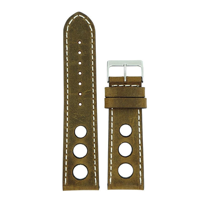 Rally Crazy Horse Italian Leather Watch Strap image