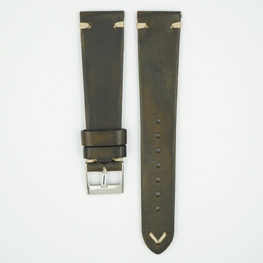 Italia Vintage Black Leather Strap image