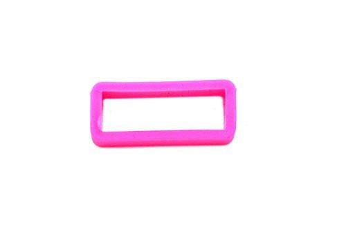 Durable Smooth Silicone Rubber Keeper Loops - Assorted Colors image