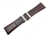 Genuine Kenneth Cole Alligator Brown Leather 27mm Watch Strap image