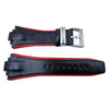 Kenneth Cole Genuine Smooth Leather Black 32mm/12mm Watch Strap image