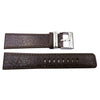 Genuine Kenneth Cole Brown Textured Leather 22mm Watch Strap image