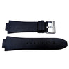 Kenneth Cole Genuine Smooth Black Leather 28mm/16mm Watch Band image