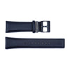 Genuine Kenneth Cole Smooth Black Leather Square Tip 24mm Watch Strap image