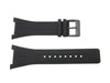 Kenneth Cole Black Silicone Rubber Watch Strap image
