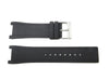 Kenneth Cole Black Rally Style Rubber Watch Strap image
