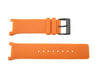 Kenneth Cole 28mm Orange Rubber Watch Strap image