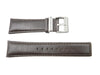 Kenneth Cole Men's 24mm Dark Brown Leather Watch Strap image