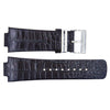Kenneth Cole Black Crocodile Grain 29mm/16mm Leather Watch Band image