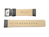 Kenneth Cole 22mm Smooth Black Leather Watch Strap image