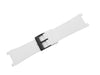 Kenneth Cole 26mm White Rubber Watch Strap image