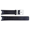 Kenneth Cole Heritage Series Black Alligator Grain 20mm Leather Watch Band image
