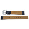 Kenneth Cole Genuine Smooth Black Leather Square Tip 14mm Watch Band image