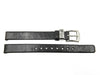 Genuine Kenneth Cole Black Leather 10mm Watch Strap image